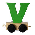 Ryan Town Alphabet Train Letter V Dark Green