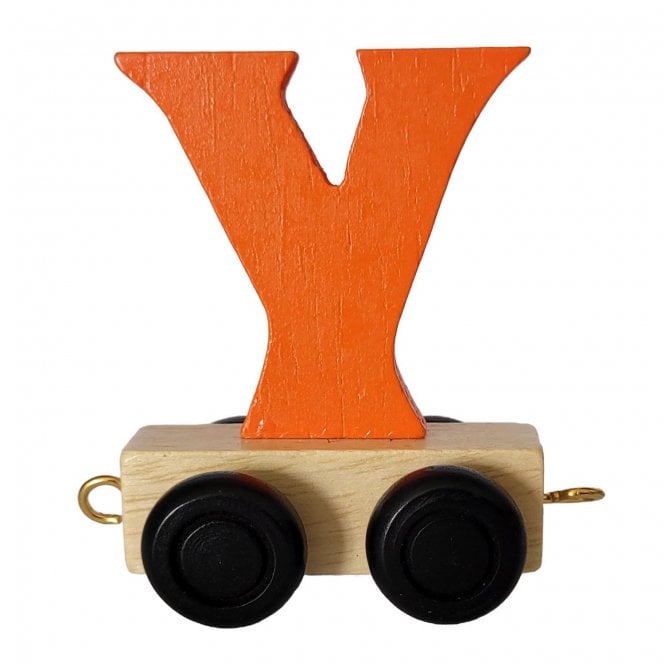 Ryan Town Alphabet Train Letter Y Orange