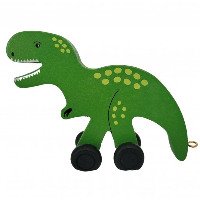 Ryan Town Alphabet Train Front T Rex Green