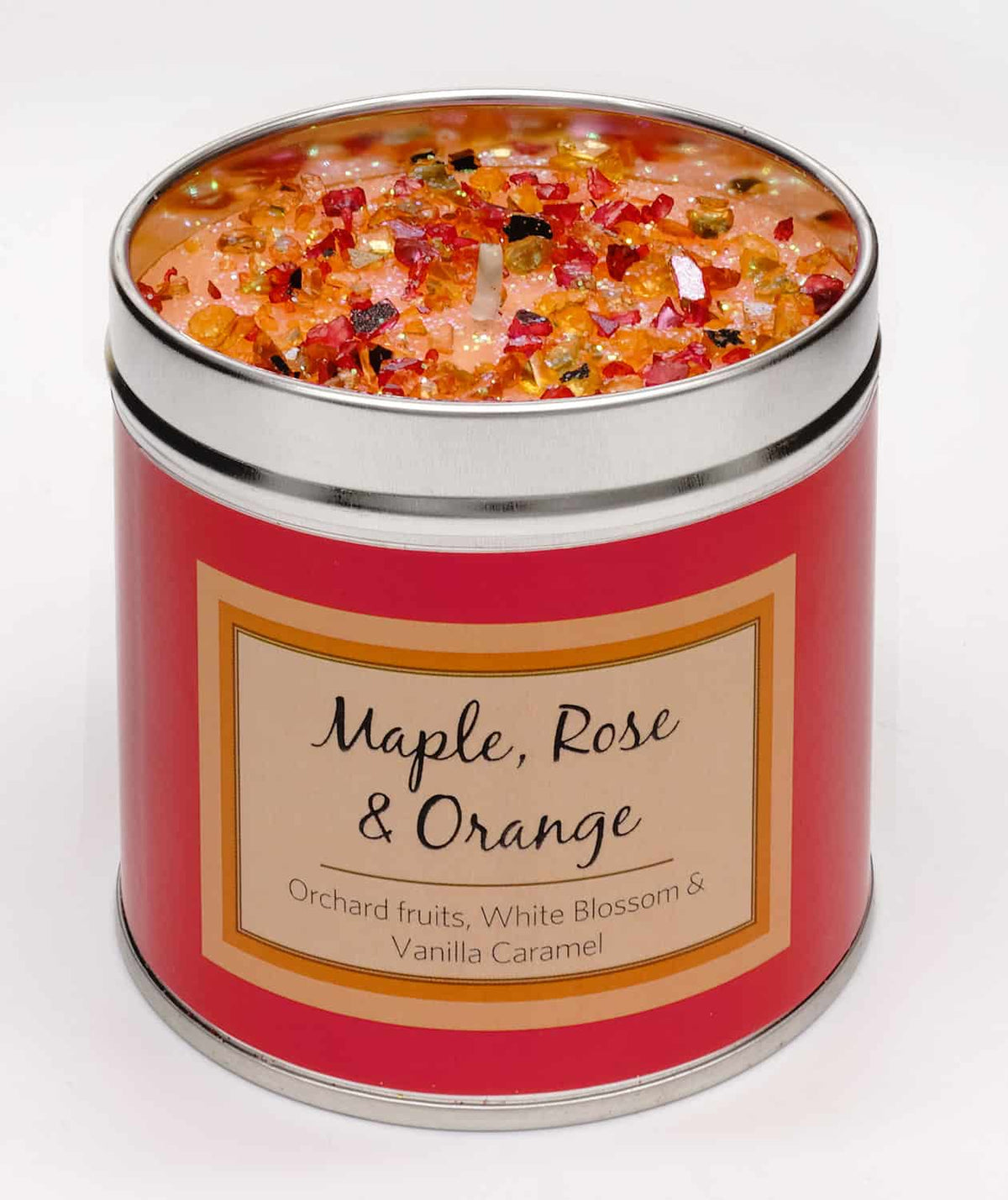 Best Kept Secrets Maple Rose And Orange Tin Candle 240g