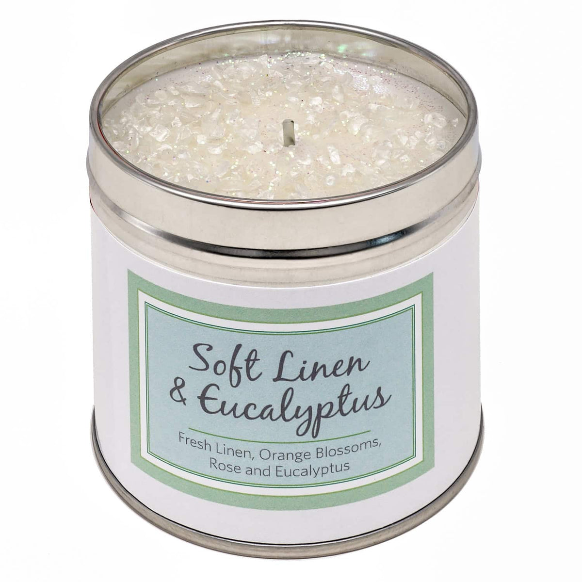 Best Kept Secrets Soft Linen And Eucalyptus Tin Candle 240g