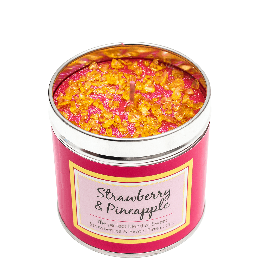 Best Kept Secrets Strawberry And Pineapple Tin Candle 240g