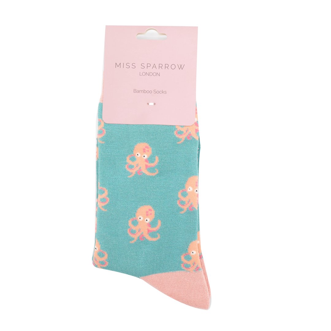 Miss Sparrow Little Octopus Duck Egg Socks