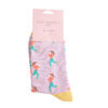 Miss Sparrow Jogging Socks  Lilac