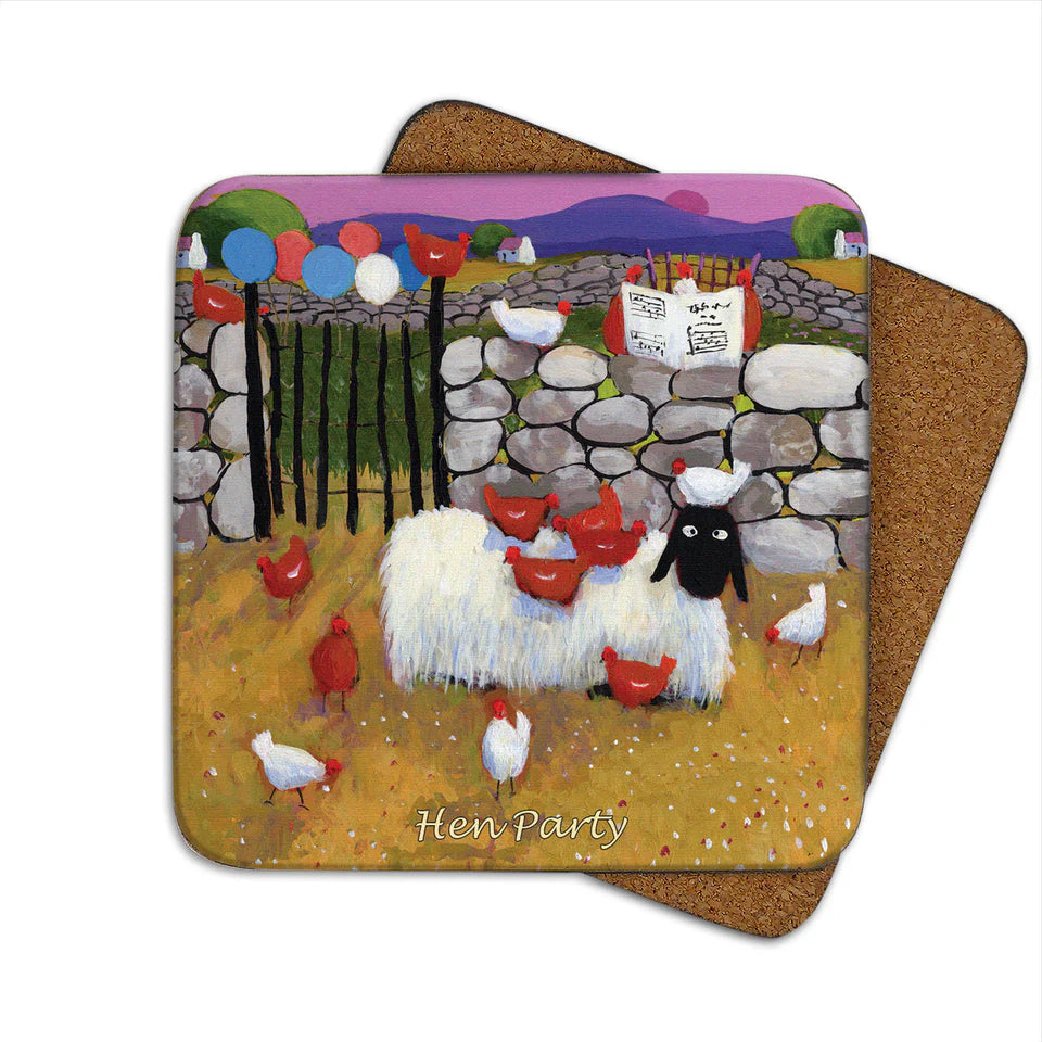 Thomas Joseph Hen Party Coaster