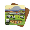 Thomas Joseph Would Ewe Play a Round With Me Coaster