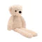 Softies Lola The Long Leg Plush Cream Teddy Bear 30cm