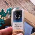 Attic Creations Moon Earrings With Crystal May Your Wishes Come True Sterling Silver