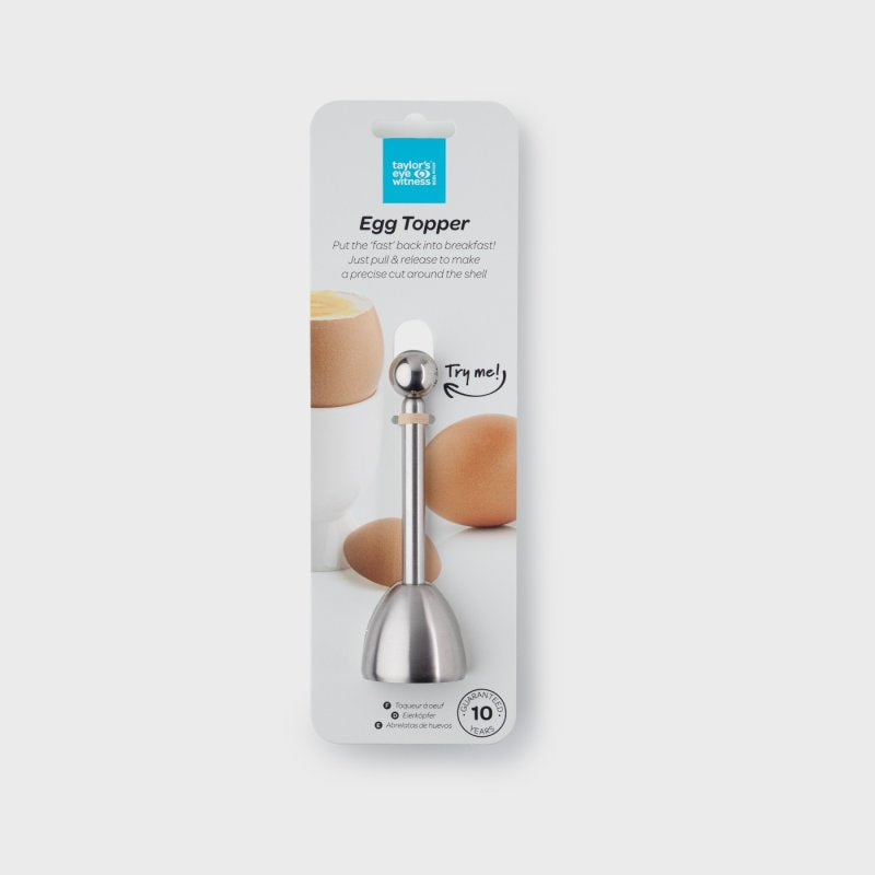 Taylors Eye Witness Egg Topper Stainless Steel