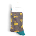 Mr Sparrow Tractors Socks Charcoal