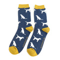 Mr Sparrow Labradors Socks Navy