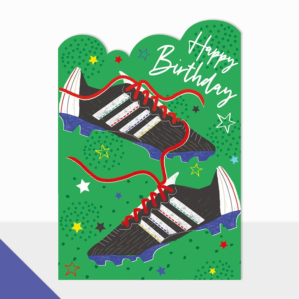 Laura Darrington Design ArtboxGreeting Card Happy Birthday Football
