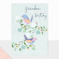 Laura Darrington Design Halcyon Greeting Card Grandma Birthday Birds