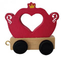Ryan Town Alphabet Train Back Princess Carriage Pink