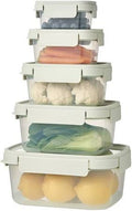 LocknLock NestnLock 5 Piece Sage Container Set