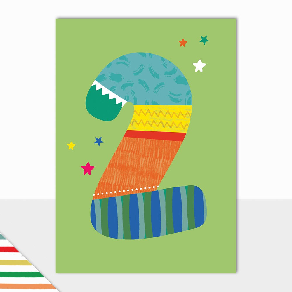 Laura Darrington Design Greeting Card Allsorts 2nd Birthday Boys