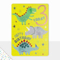 Laura Darrington Design Goodies Greeting Card 3rd Birthday Dinosaurs