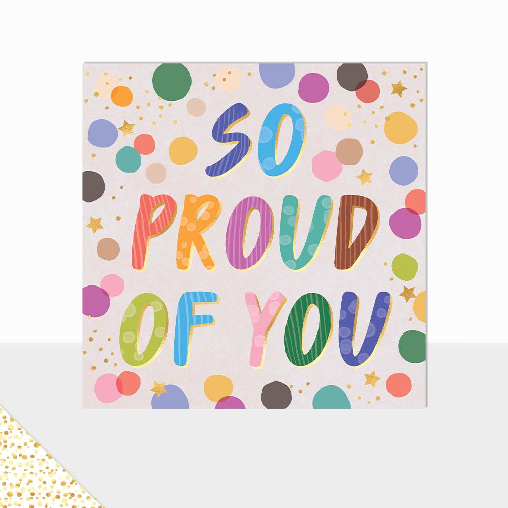Laura Darrington Design Aurora Greeting Card So Proud Of You