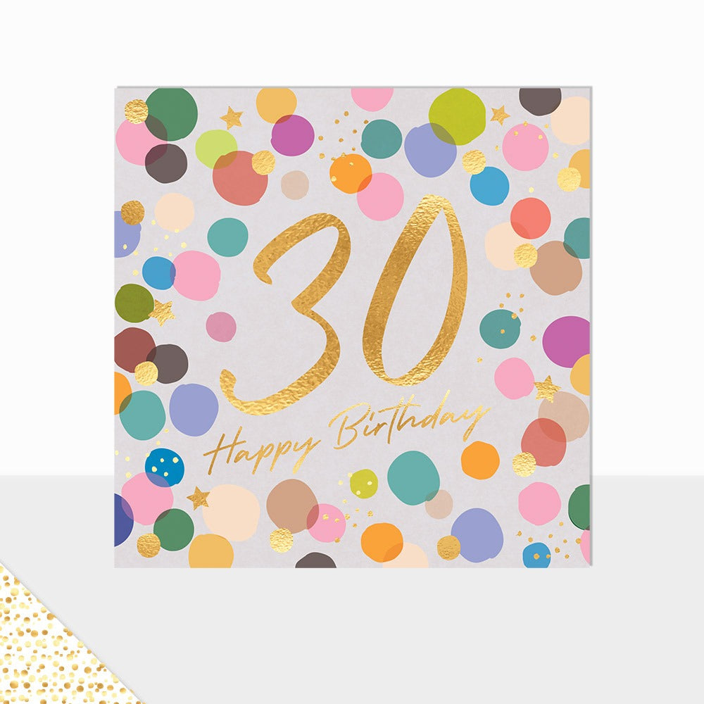 Laura Darrington Design Greeting Card Aurora 30th Birthday Female