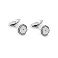 Strong Diamond Octagonal Cufflinks