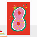 Laura Darrington Design Greeting Card Allsorts 8th Birthday Girls