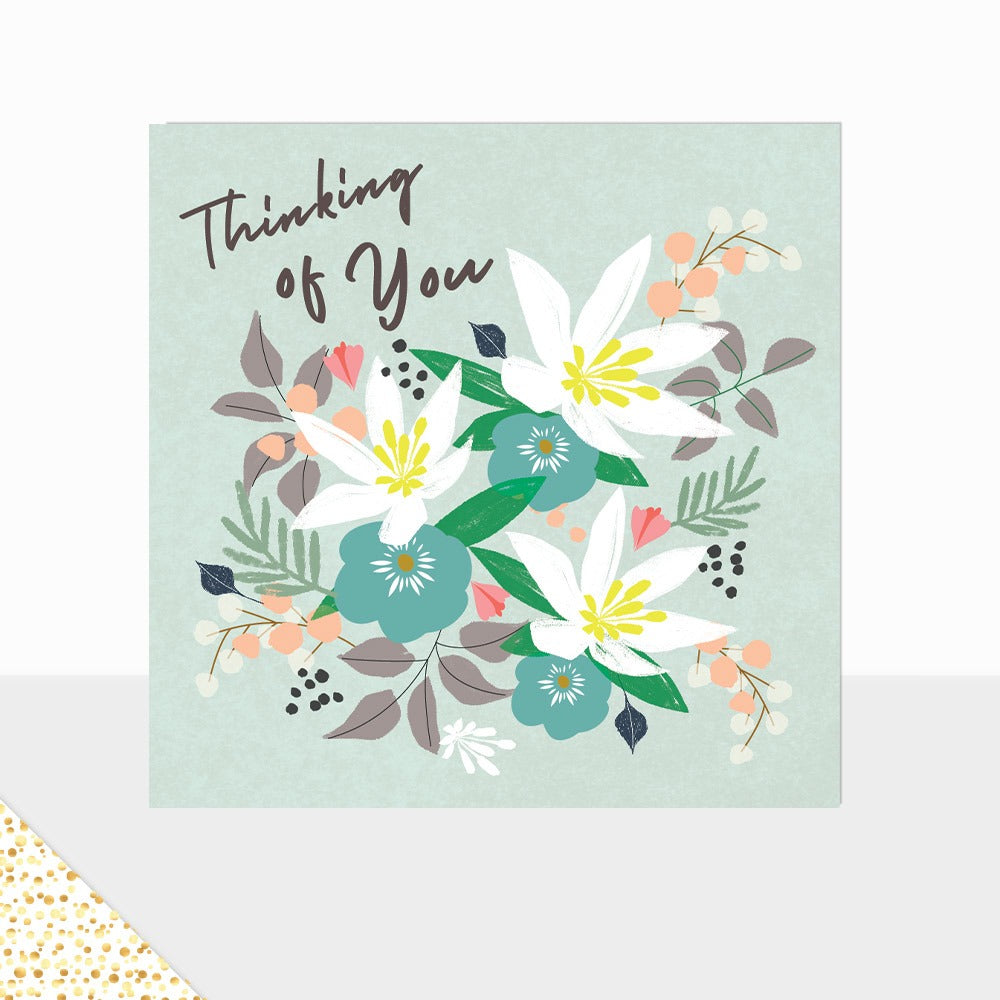Laura Darrington Design Aurora Greeting Card Thinking of You