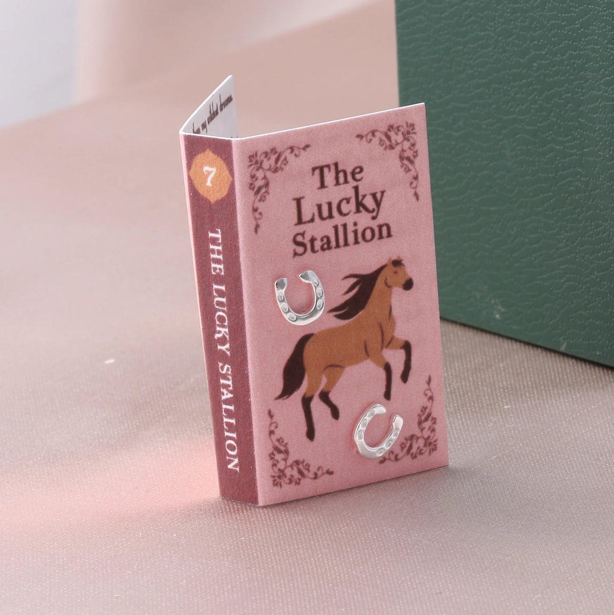 Attic Creations Lucky Stallion Horseshoe Earrings
