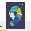 Laura Darrington Design Greeting Card Allsorts 9th Birthday Boys