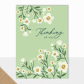 Laura Darrington Design Eden Greeting Card Thinking of You Green Floral