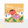 Laura Darrington Design Aurora Greeting Card Nan with Love your Birthday