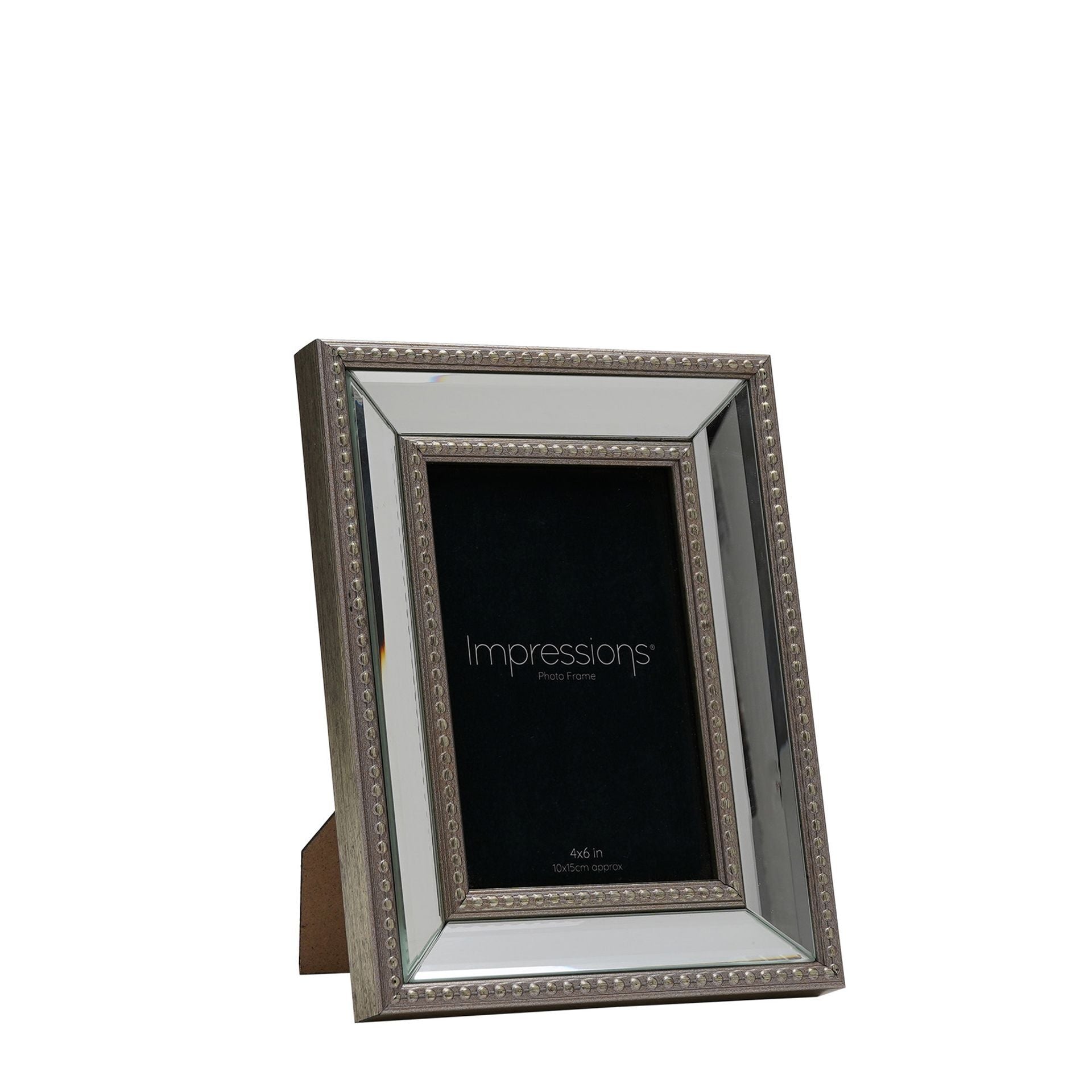 Impressions Mirror Photo Frame Gold 4x6