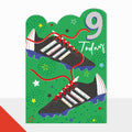 Laura Darrington Artbox Design Greeting Card 9 Today Football Boots