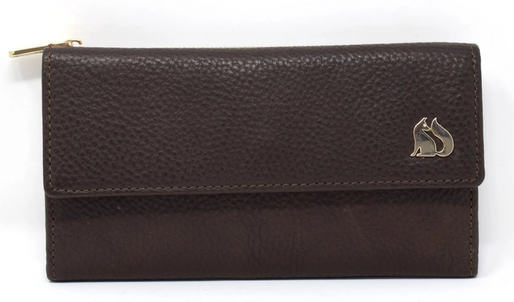 Foxfield Cartmel Cark Leather Purse Brown