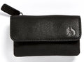 Foxfield Eskdale Leather Coin Purse Black