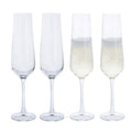 Dartington Crystal Cheers Champagne Flute Set of 4