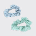 Serenity Watermelon/Mint Set of 2 Scrunchies