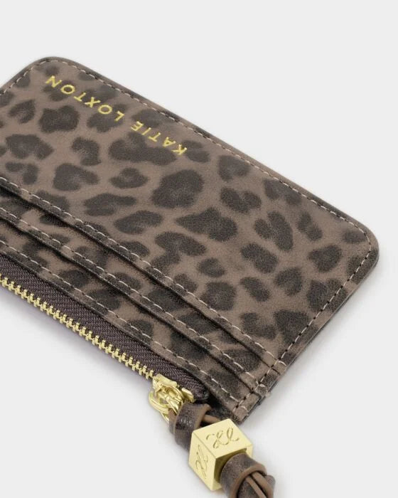 Katie Loxton Gift Boxed Coin & Cardholder Leopard