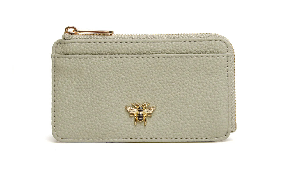 Alice Wheeler Pistachio Bath Coin Card Purse