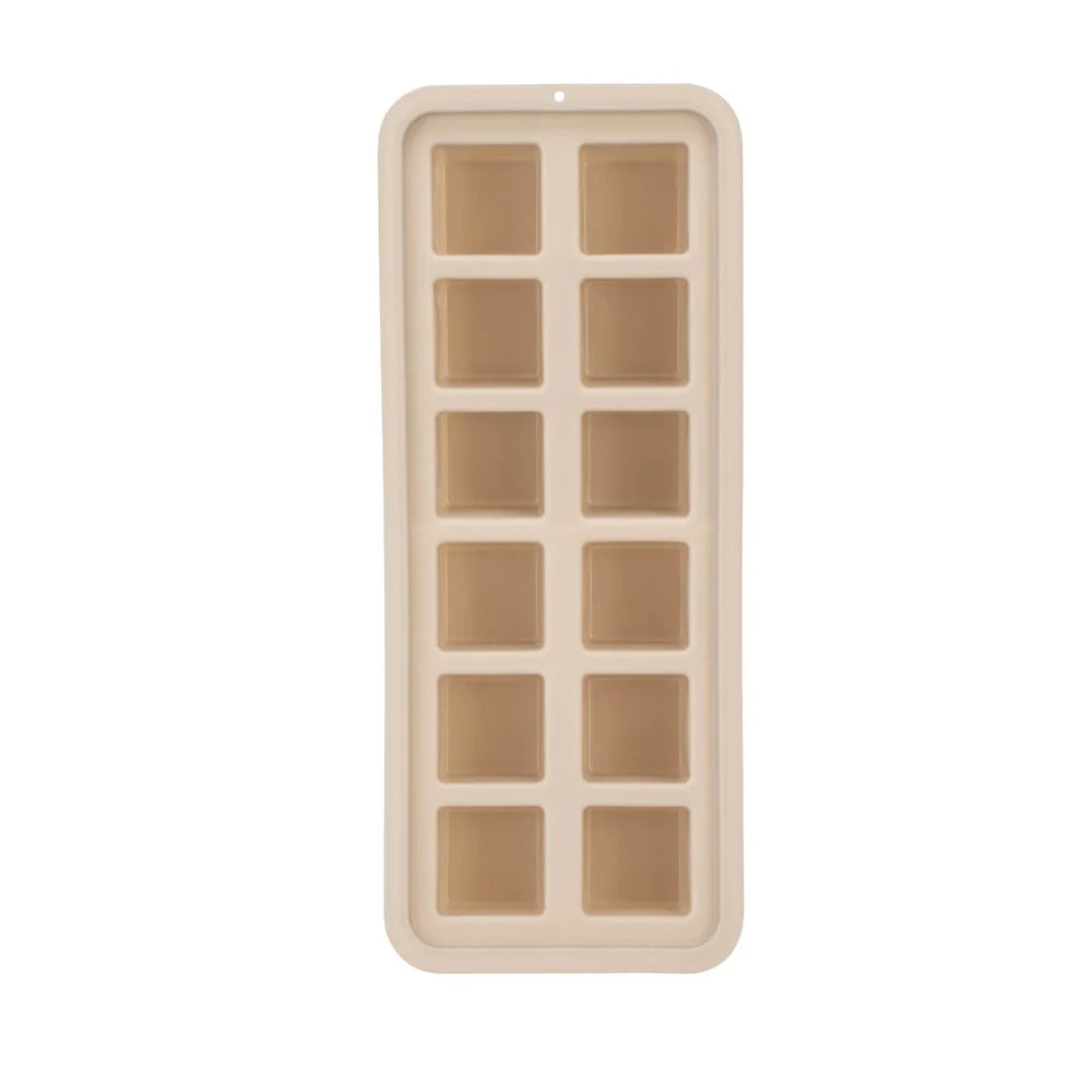 Fusion Twist Silicone Ice Cube Tray Square Grey