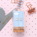 Attic Creations Little Note Cow Earrings