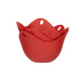 Fusion Twist 4 Pack Silicone Egg Poacher Red