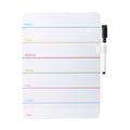 Kikkerland Weekly Dry Erase Board