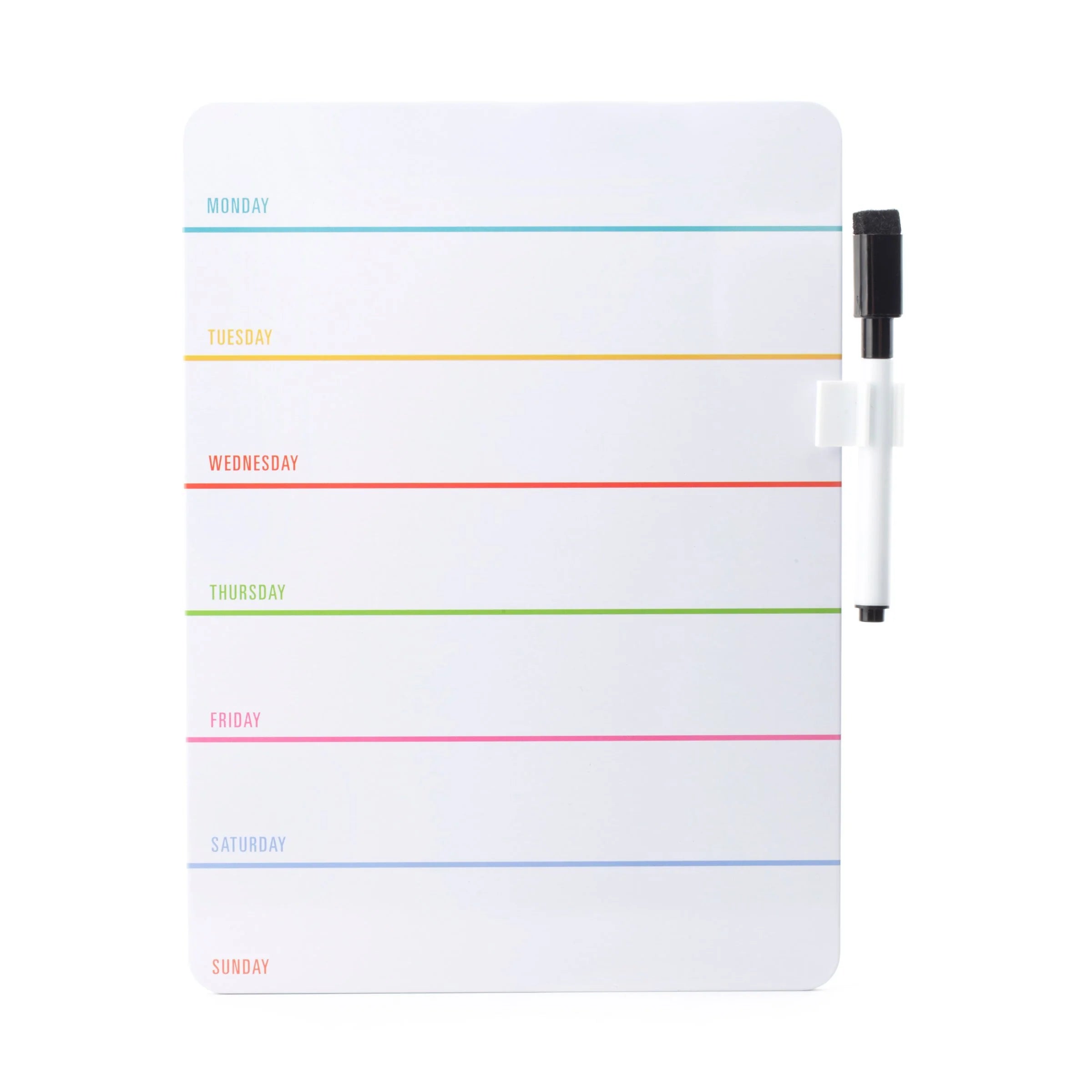 Kikkerland Weekly Dry Erase Board