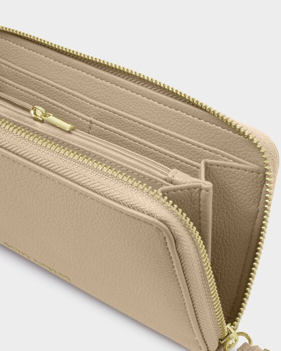 Katie Loxton Lottie Large Purse Light Taupe