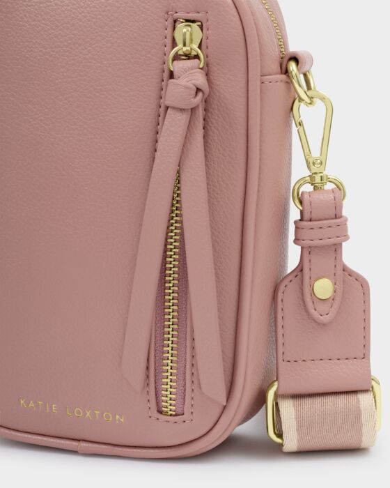 Katie Loxton Hallie Small Crossbody Bag Pink Heather
