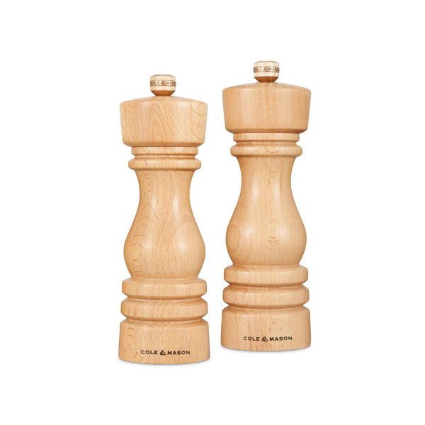 Cole and Mason London Collection 180mm Natural Beech Gift Set