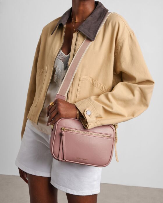 Katie Loxton Hallie Crossbody Bag Pink Heather
