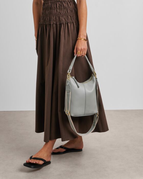 Katie Loxton Hallie Satchel Bag Moonstone Blue