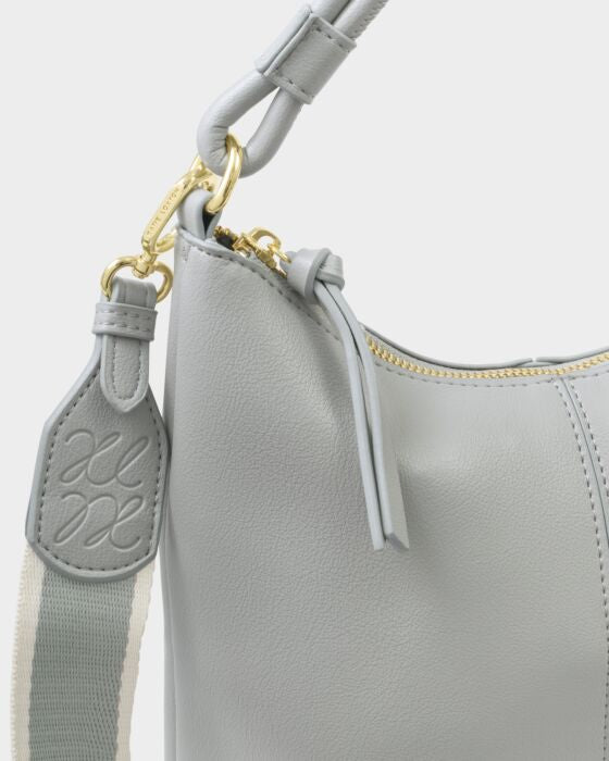 Katie Loxton Hallie Satchel Bag Moonstone Blue