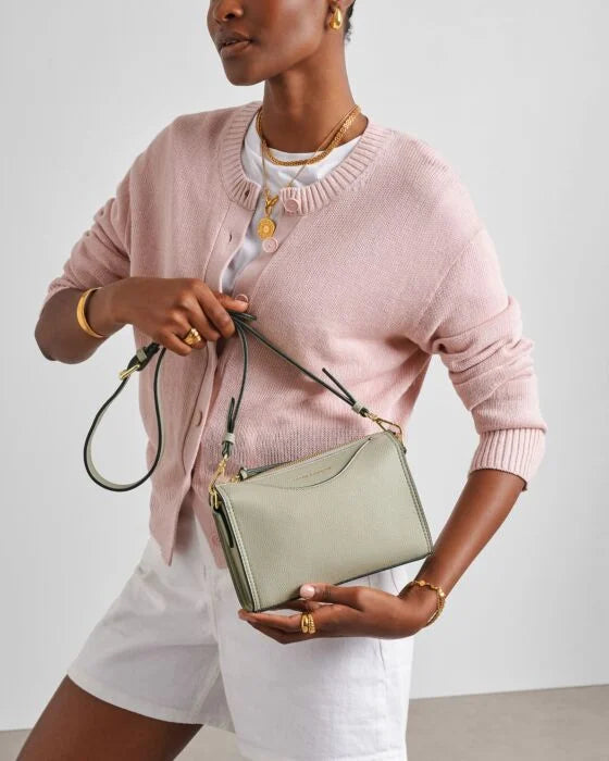 Katie Loxton Alba Crossbody Bag Green Mist
